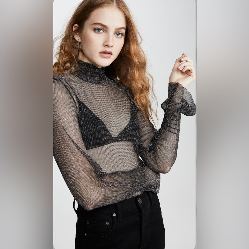Habitual sheer top.